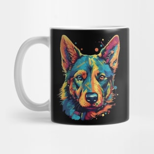 Boho dog Mug